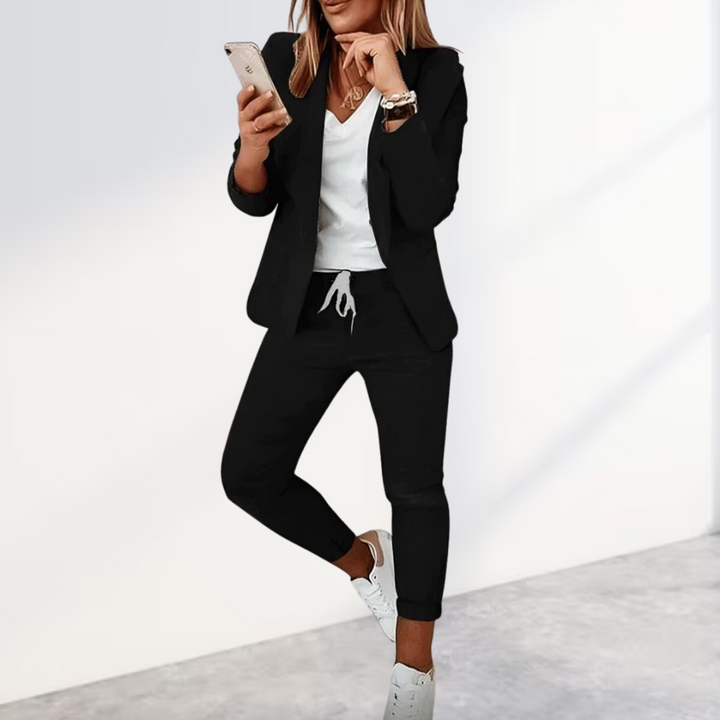 Women's Stylish Two-Piece Athleisure Set