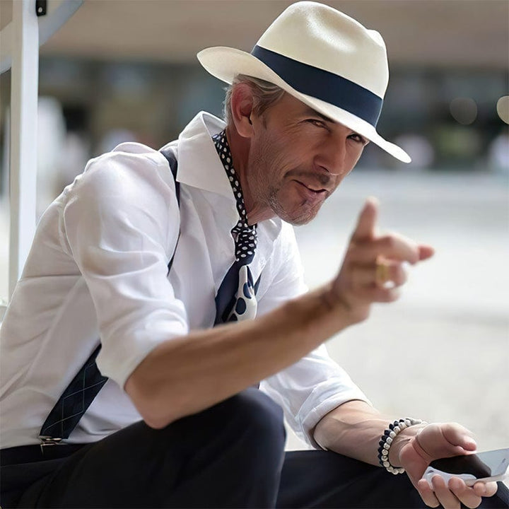 Benito | Men's Stylish Handmade Panama Hat