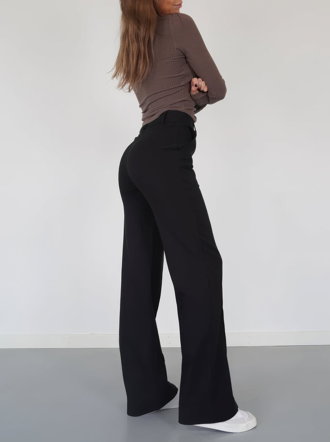 Luna | Women's Stylish High-Waisted Trousers