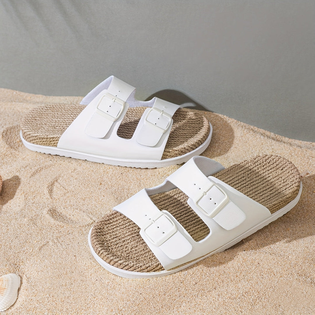 Stylish Men's Summer Slip-Ons with Adjustable Straps | Men's Footwear