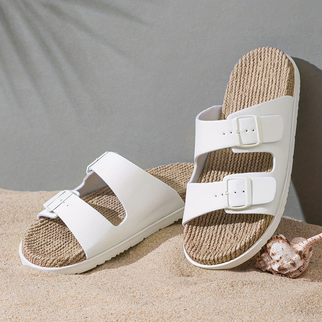 Stylish Men's Summer Slip-Ons with Adjustable Straps | Men's Footwear