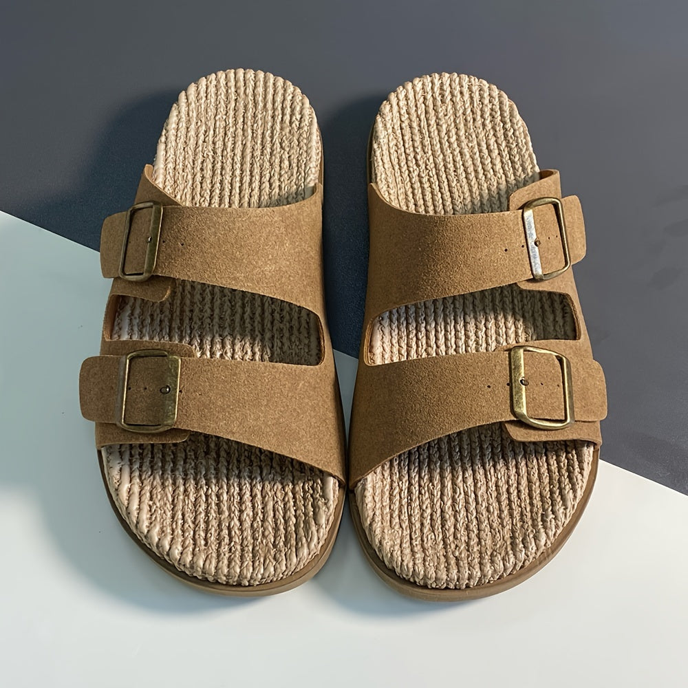 Stylish Men's Summer Slip-Ons with Adjustable Straps | Men's Footwear