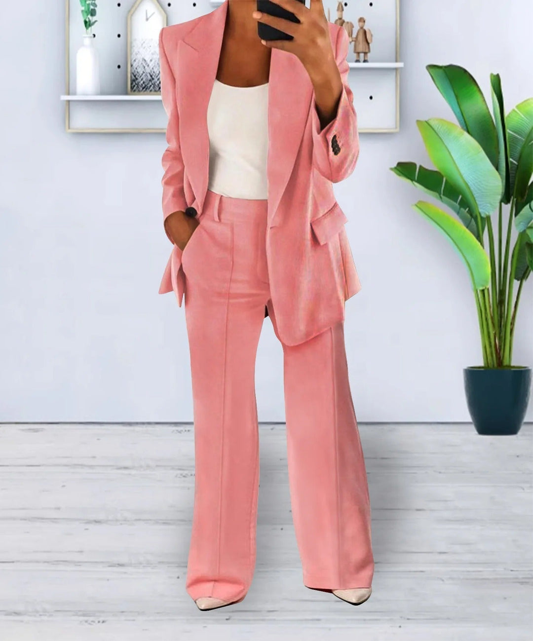 Women's Stylish Two-Piece Suit Set
