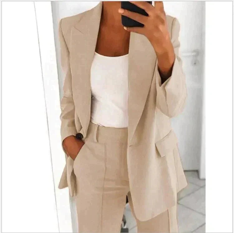 Women's Stylish Two-Piece Suit Set