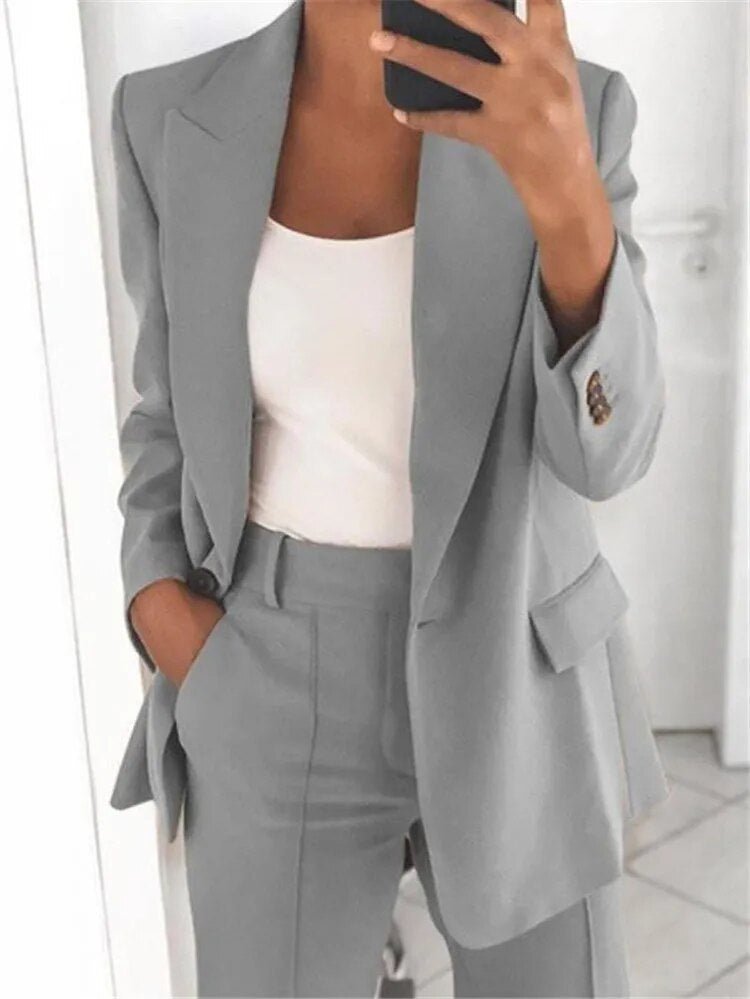 Women's Stylish Two-Piece Suit Set