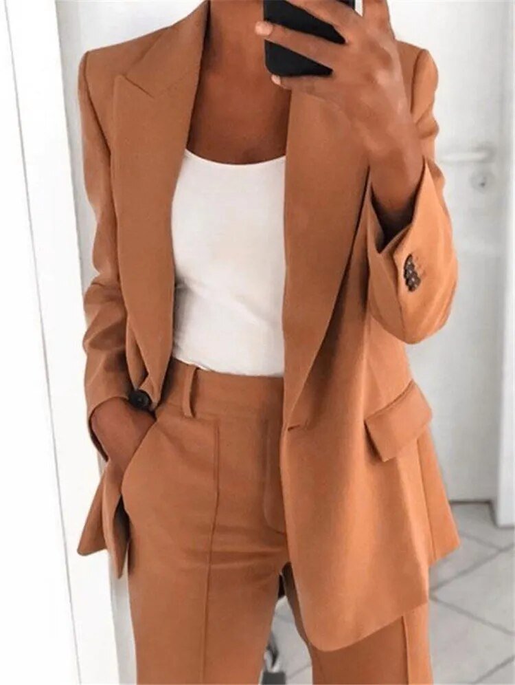 Women's Stylish Two-Piece Suit Set