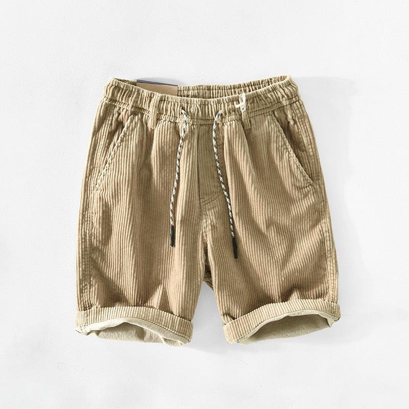 Leon | Men's Cotton Drawstring Summer Shorts
