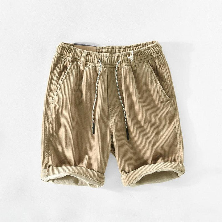 Leon | Men's Cotton Drawstring Summer Shorts