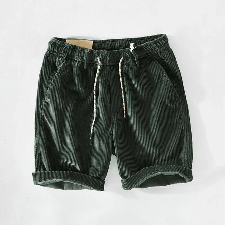 Leon | Men's Cotton Drawstring Summer Shorts