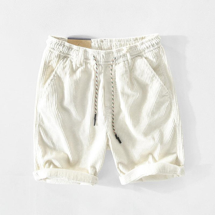 Leon | Men's Cotton Drawstring Summer Shorts