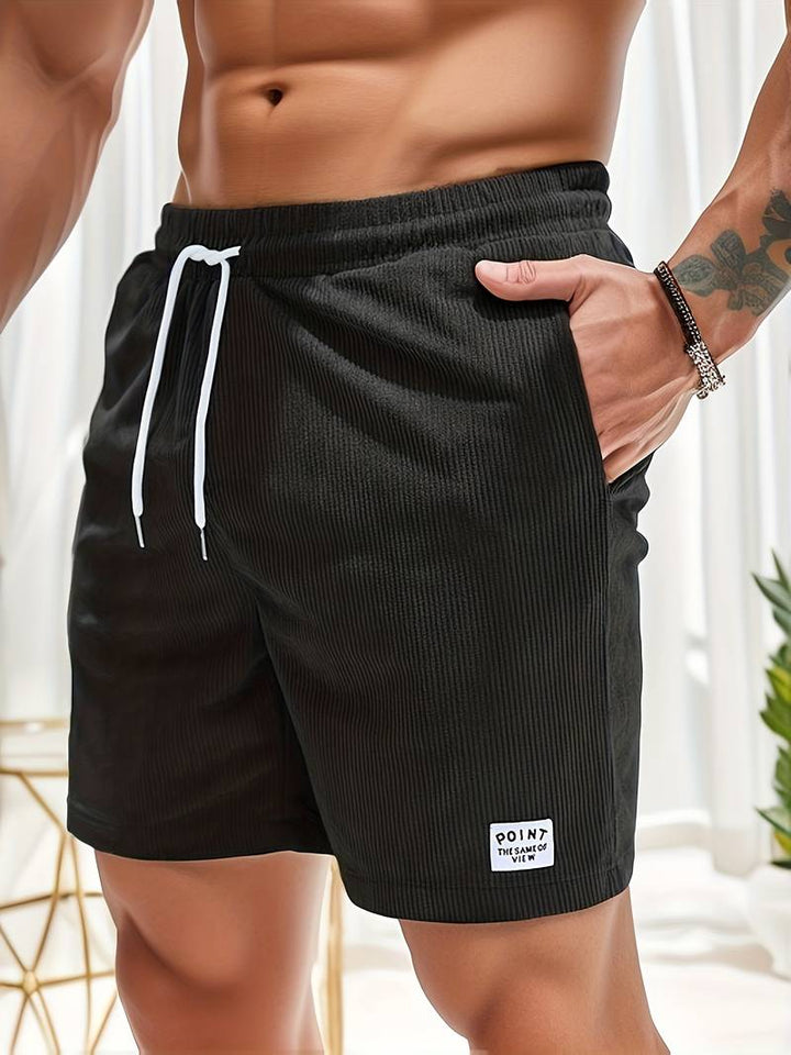 Tarek | Men's Striped Summer Shorts