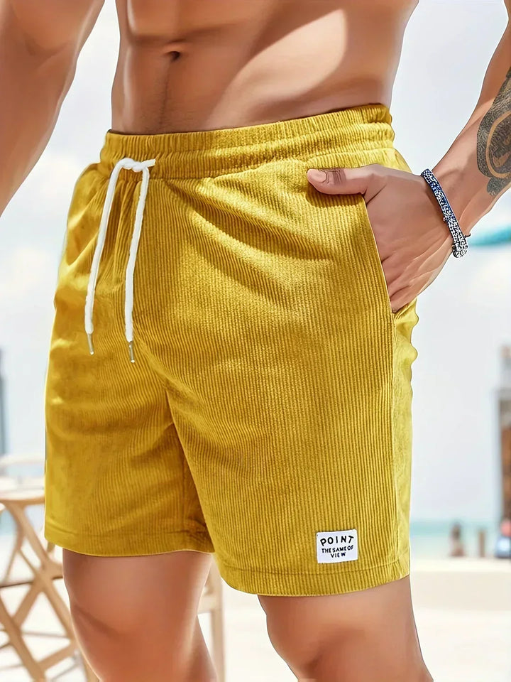 Tarek | Men's Striped Summer Shorts