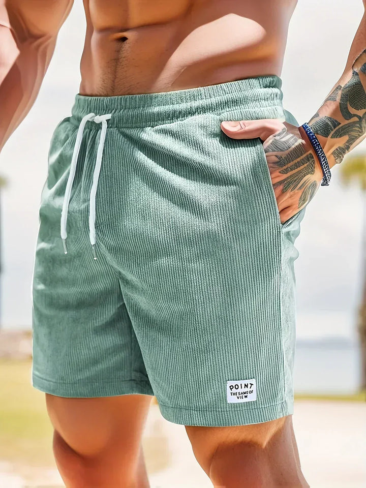 Tarek | Men's Striped Summer Shorts