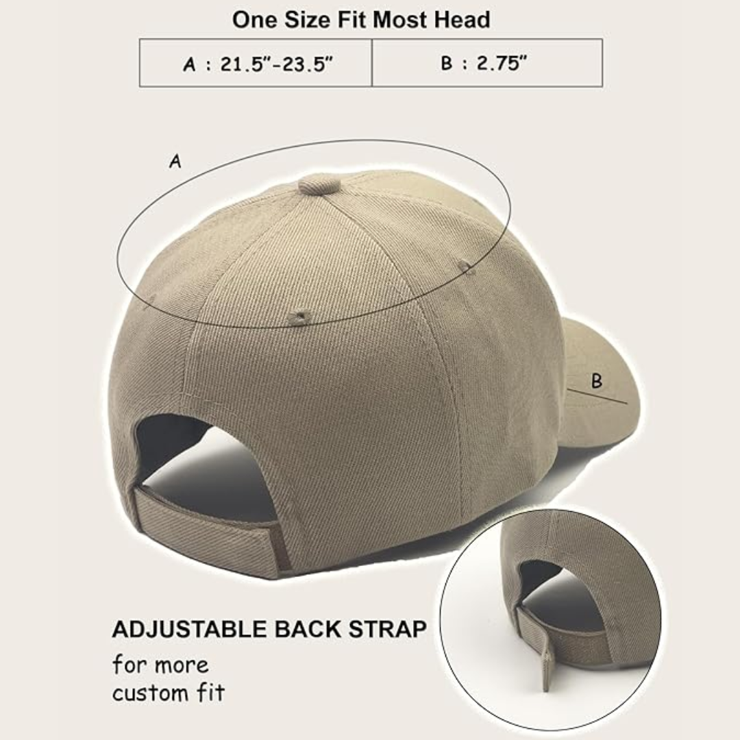Simon | Men's Sustainable Adjustable Performance Baseball Cap