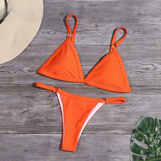 Sustainable Bikini with Adjustable Straps | Women's Swimwear