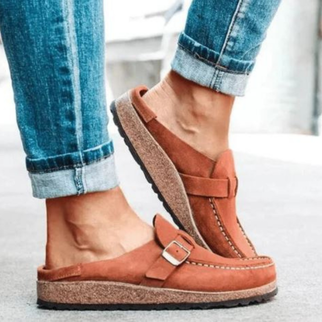 Noelia | Women's Sustainable Retro Comfort Clogs