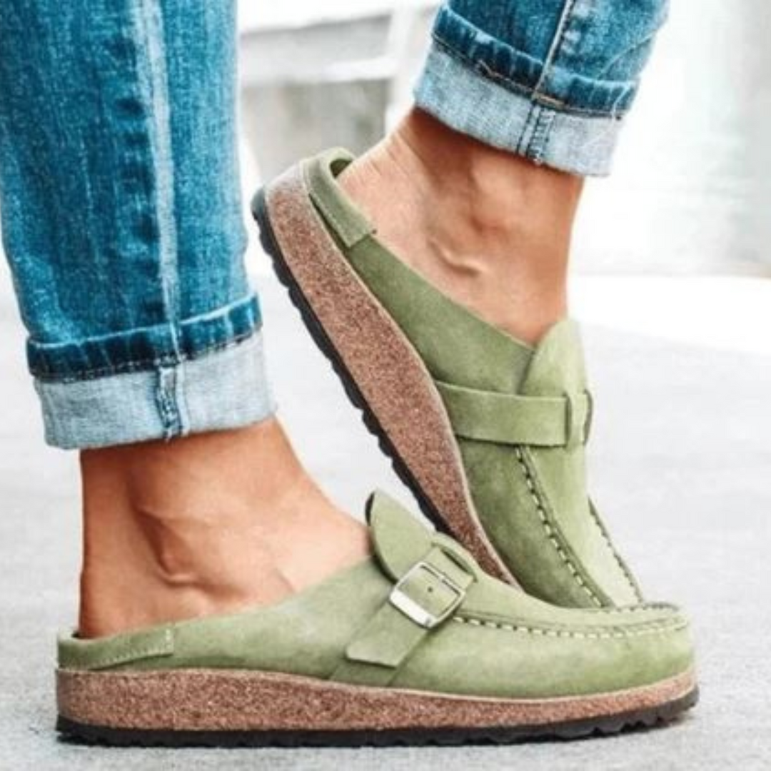Noelia | Women's Sustainable Retro Comfort Clogs