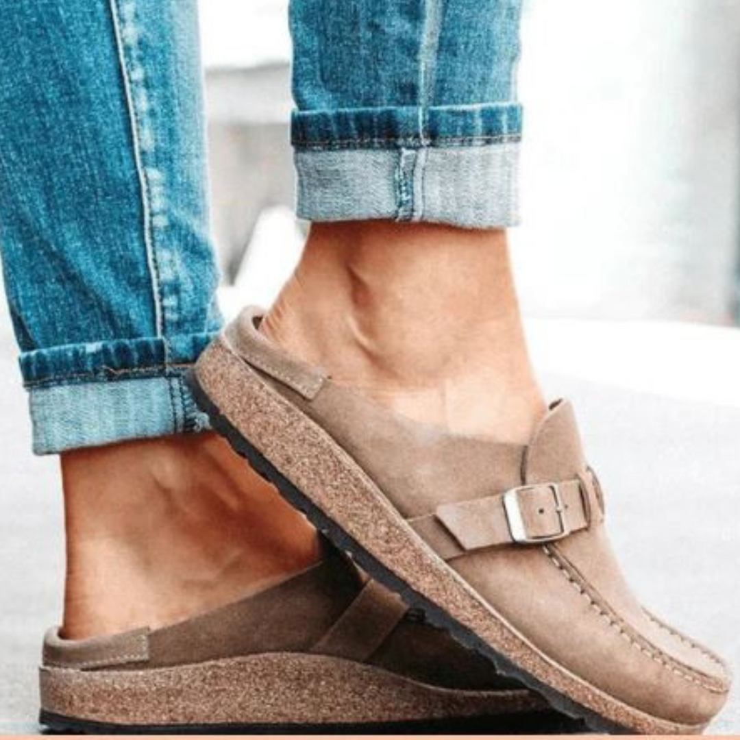 Noelia | Women's Sustainable Retro Comfort Clogs