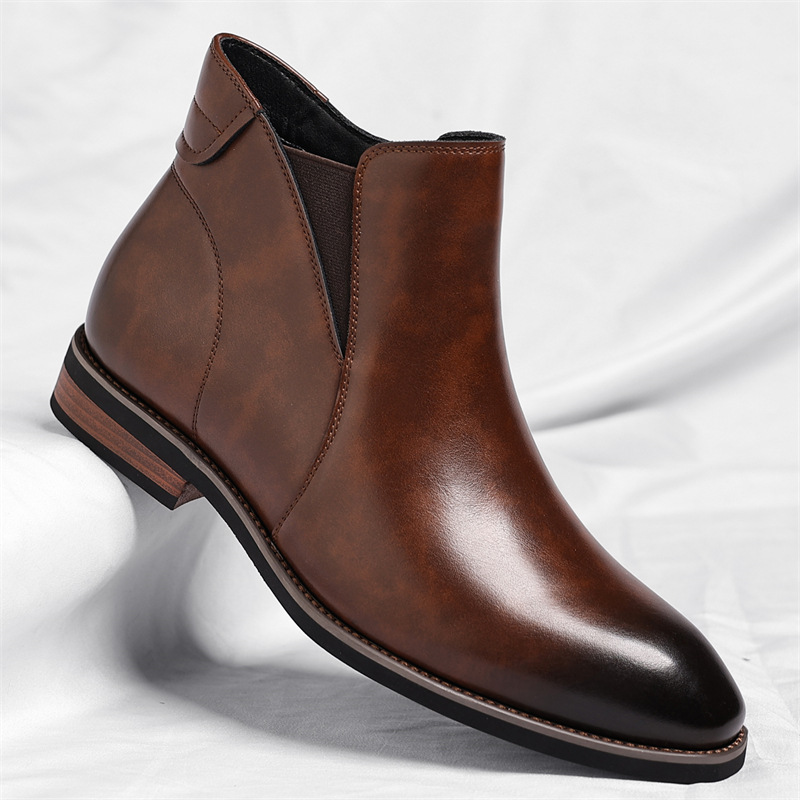 Men's Leather Chelsea Boots