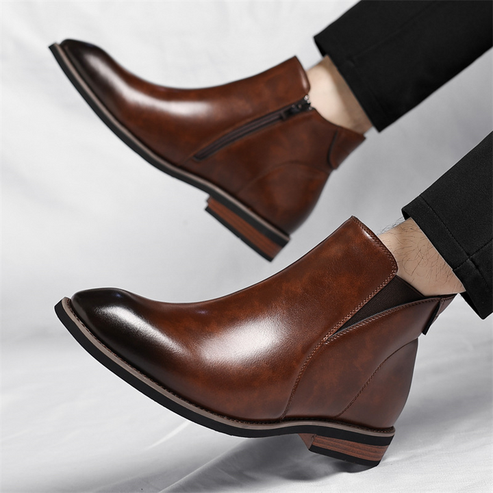 Men's Leather Chelsea Boots