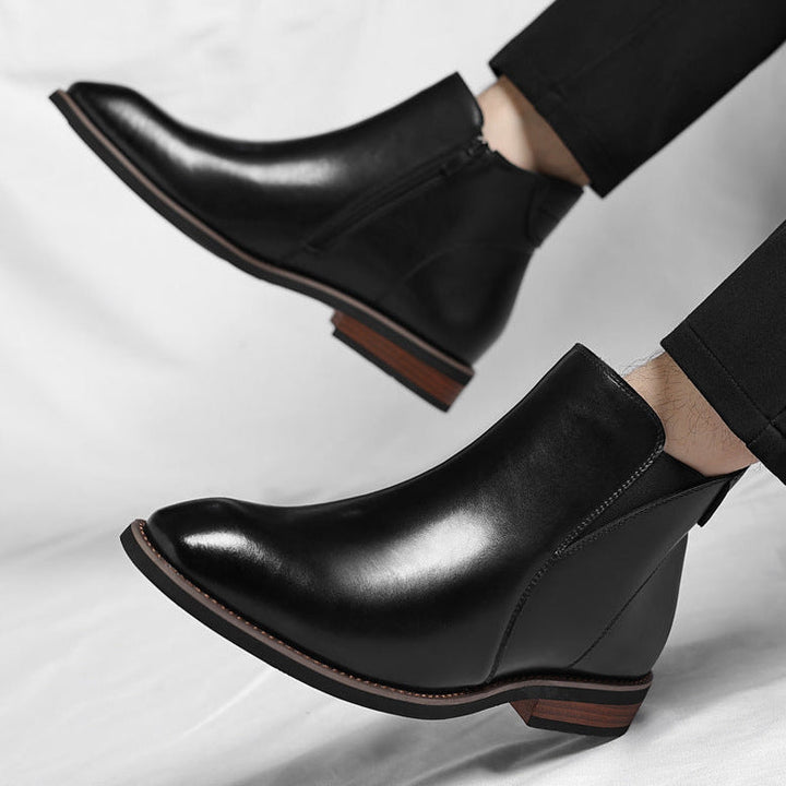 Men's Leather Chelsea Boots