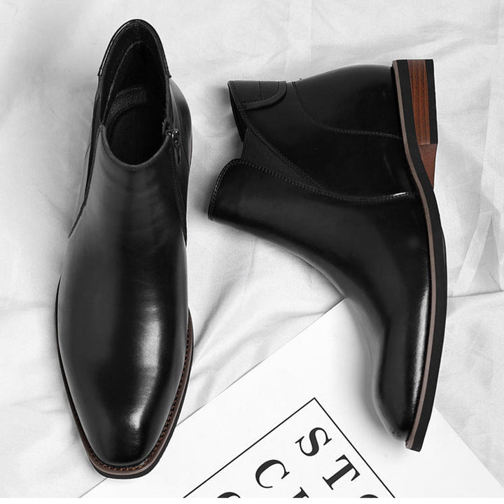Men's Leather Chelsea Boots
