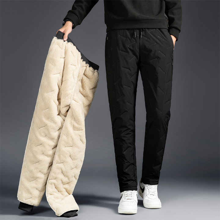 Men's Insulated Waterproof Fleece Cargo Pants