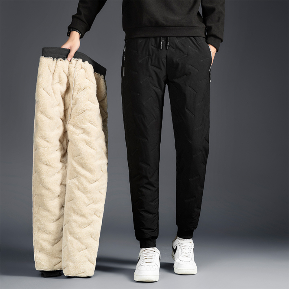 Men's Insulated Waterproof Fleece Cargo Pants
