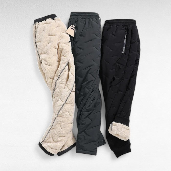 Men's Insulated Waterproof Fleece Cargo Pants
