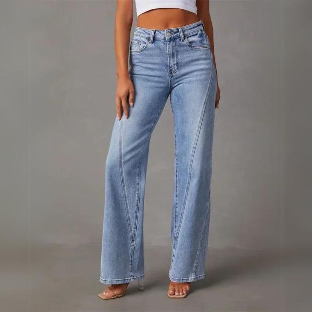 Sophia | Women's Trendy Flared Denim Jeans
