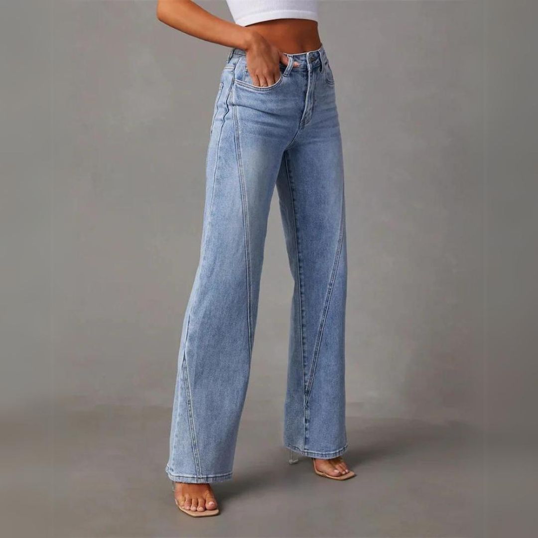 Sophia | Women's Trendy Flared Denim Jeans