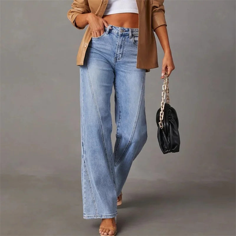 Sophia | Women's Trendy Flared Denim Jeans