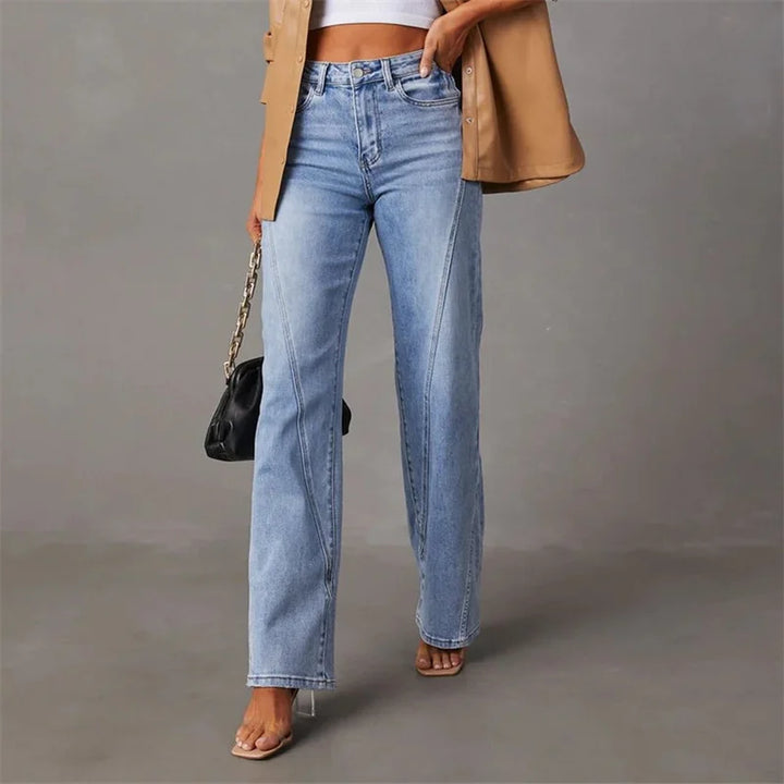 Sophia | Women's Trendy Flared Denim Jeans