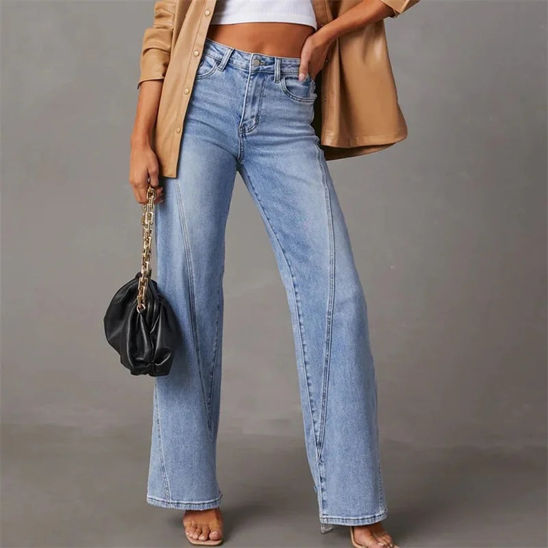 Sophia | Women's Trendy Flared Denim Jeans