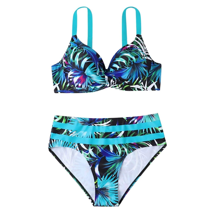Selina | Women's Trendy High-Waisted Bikini Set