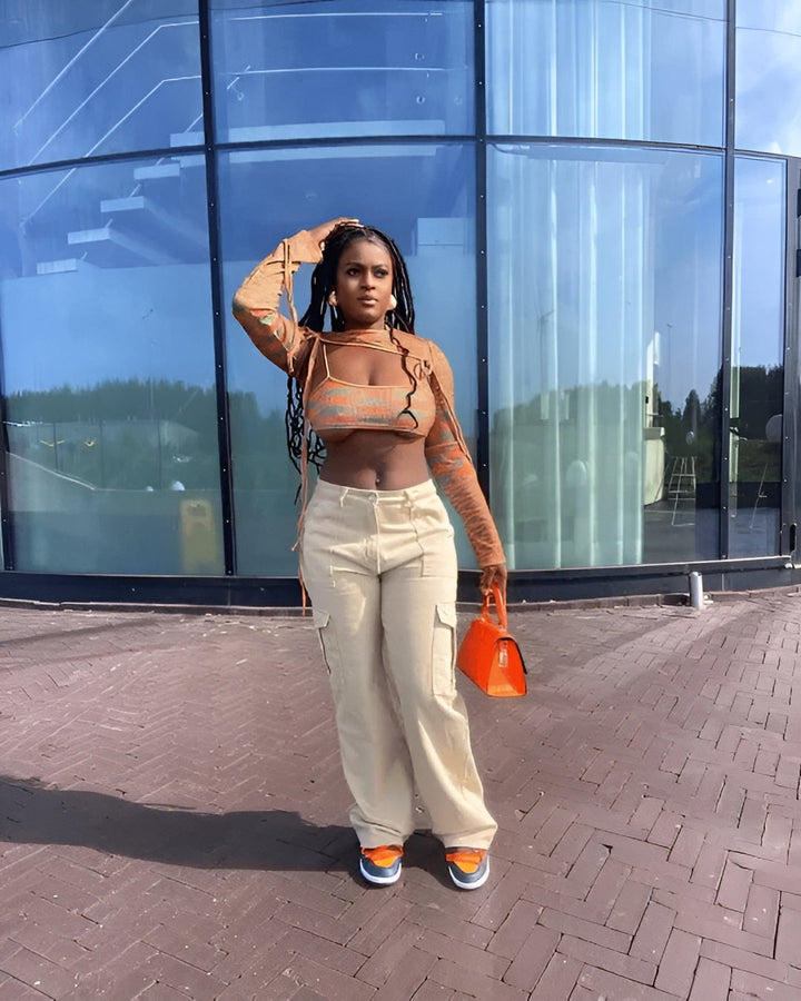 Nova | Women's Trendy Cargo Jeans