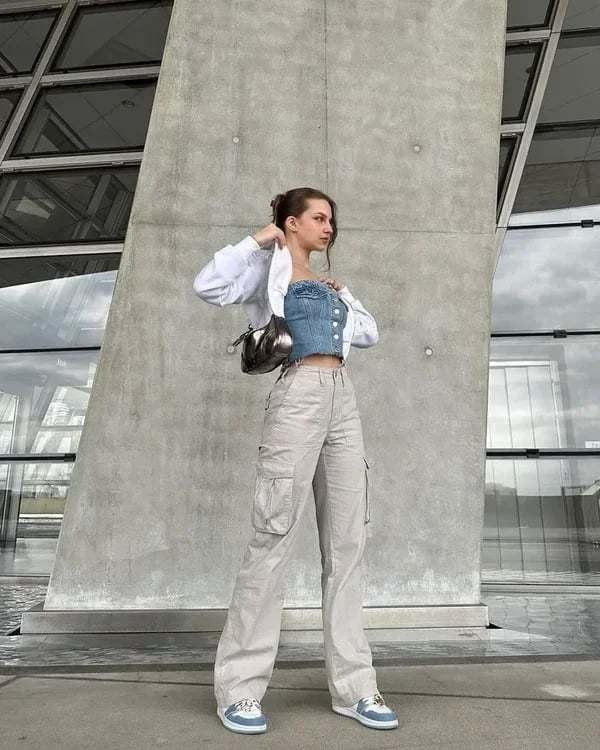 Nova | Women's Trendy Cargo Jeans