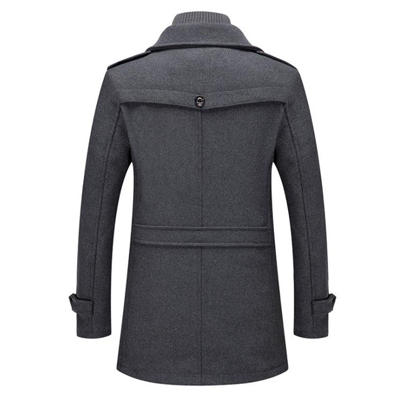 Men's Classic Wool Jacket for Stylish Comfort