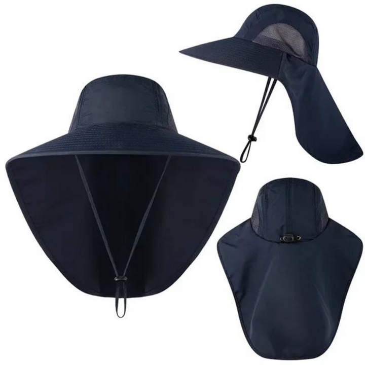 Freja | Men's UV Protection Sun Hat with Mesh & Drawstring