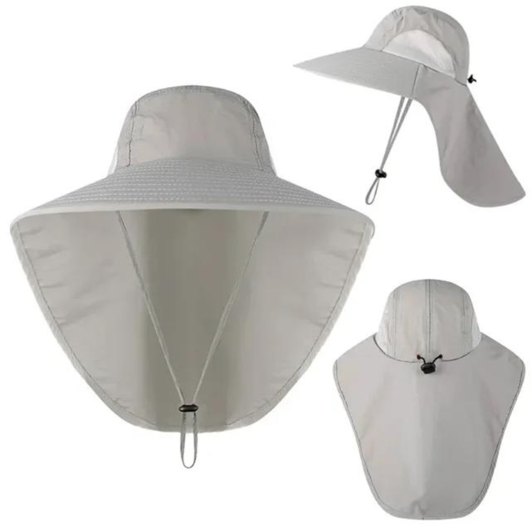 Freja | Men's UV Protection Sun Hat with Mesh & Drawstring