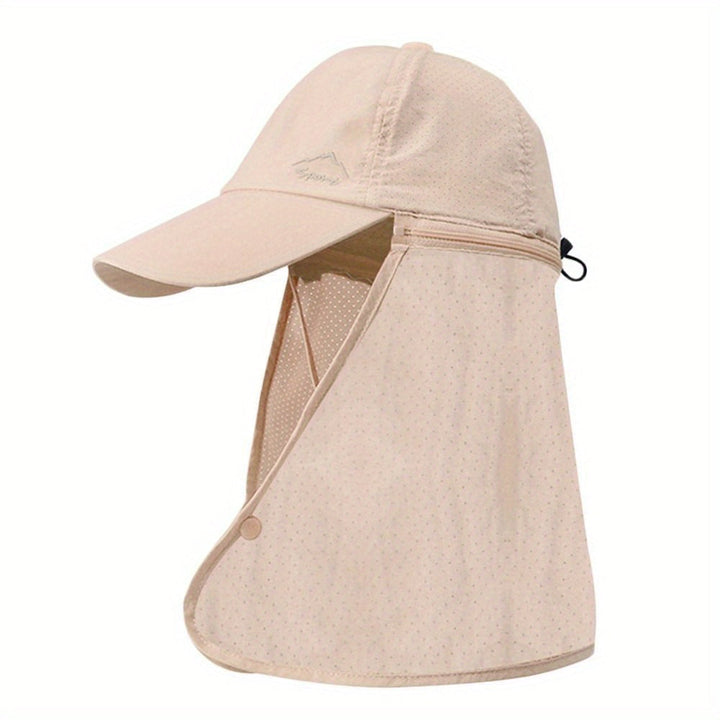 James | Men's UV Protection Trucker Hat with Neck Shield for Outdoors