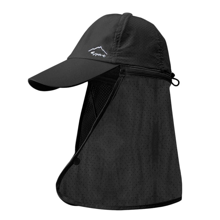 James | Men's UV Protection Trucker Hat with Neck Shield for Outdoors
