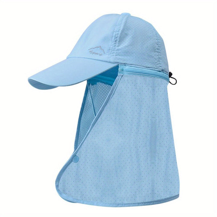 James | Men's UV Protection Trucker Hat with Neck Shield for Outdoors