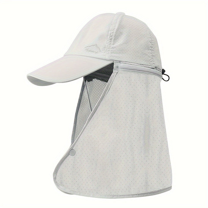 James | Men's UV Protection Trucker Hat with Neck Shield for Outdoors