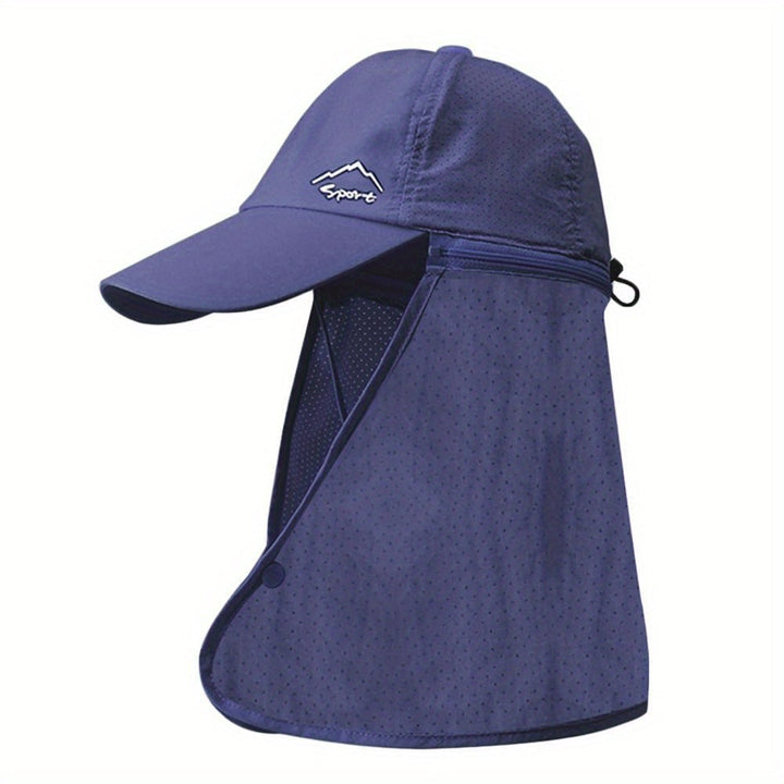 James | Men's UV Protection Trucker Hat with Neck Shield for Outdoors