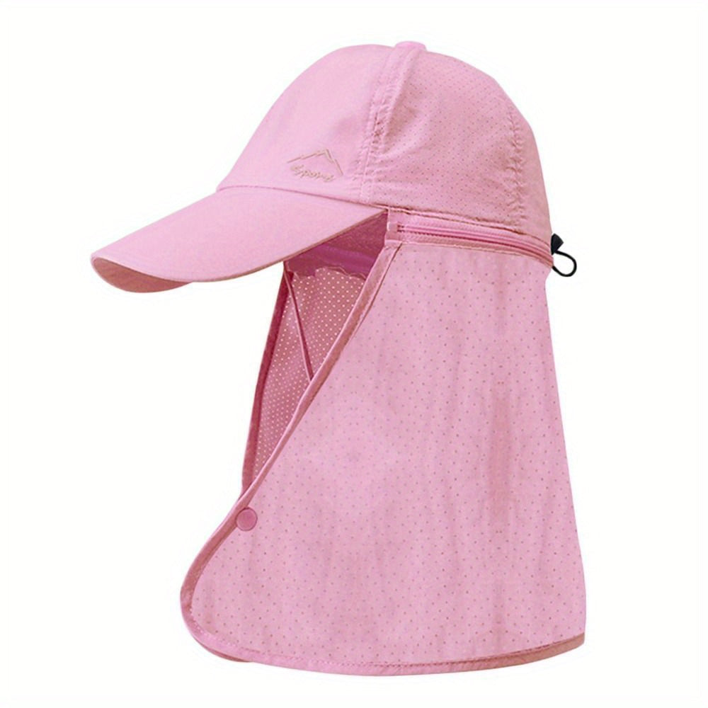 James | Men's UV Protection Trucker Hat with Neck Shield for Outdoors