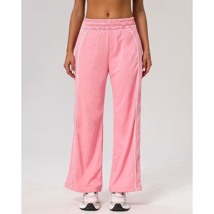 Women's Straight Leg Side Stripe Sweatpants