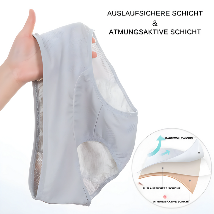 Women's Absorbent Protective Underwear for Comfort and Security