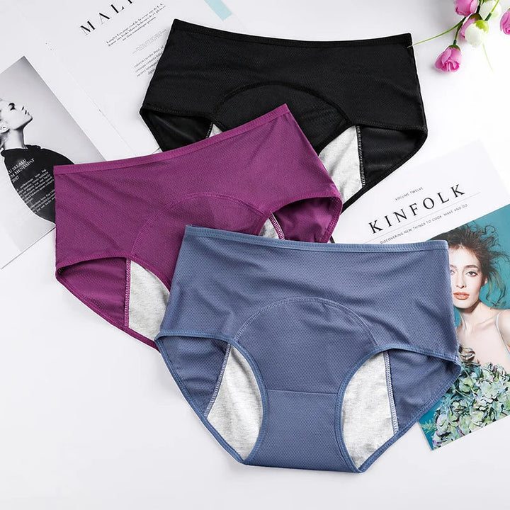 Women's Absorbent Protective Underwear for Comfort and Security