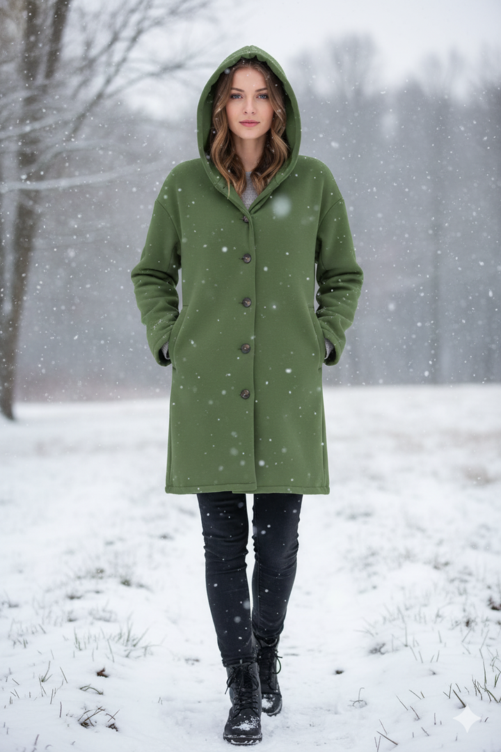 Women's Chic Hooded Lightweight Fashion Coat
